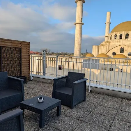 Moderne Avec Terrasse Et Vue Panoramique Apartamento